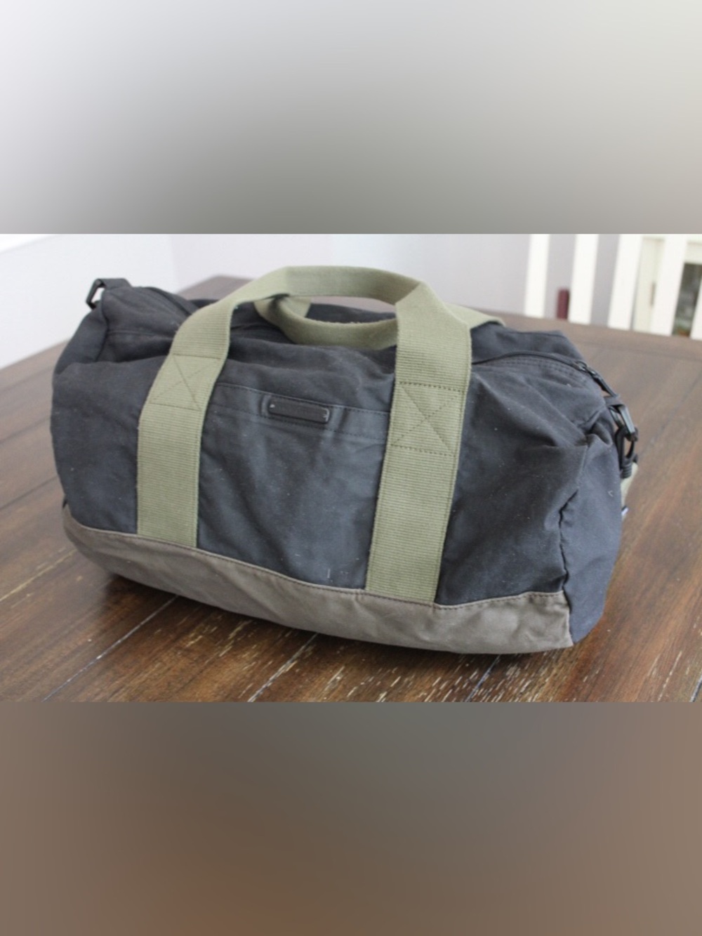 Armani exchange duffel bag